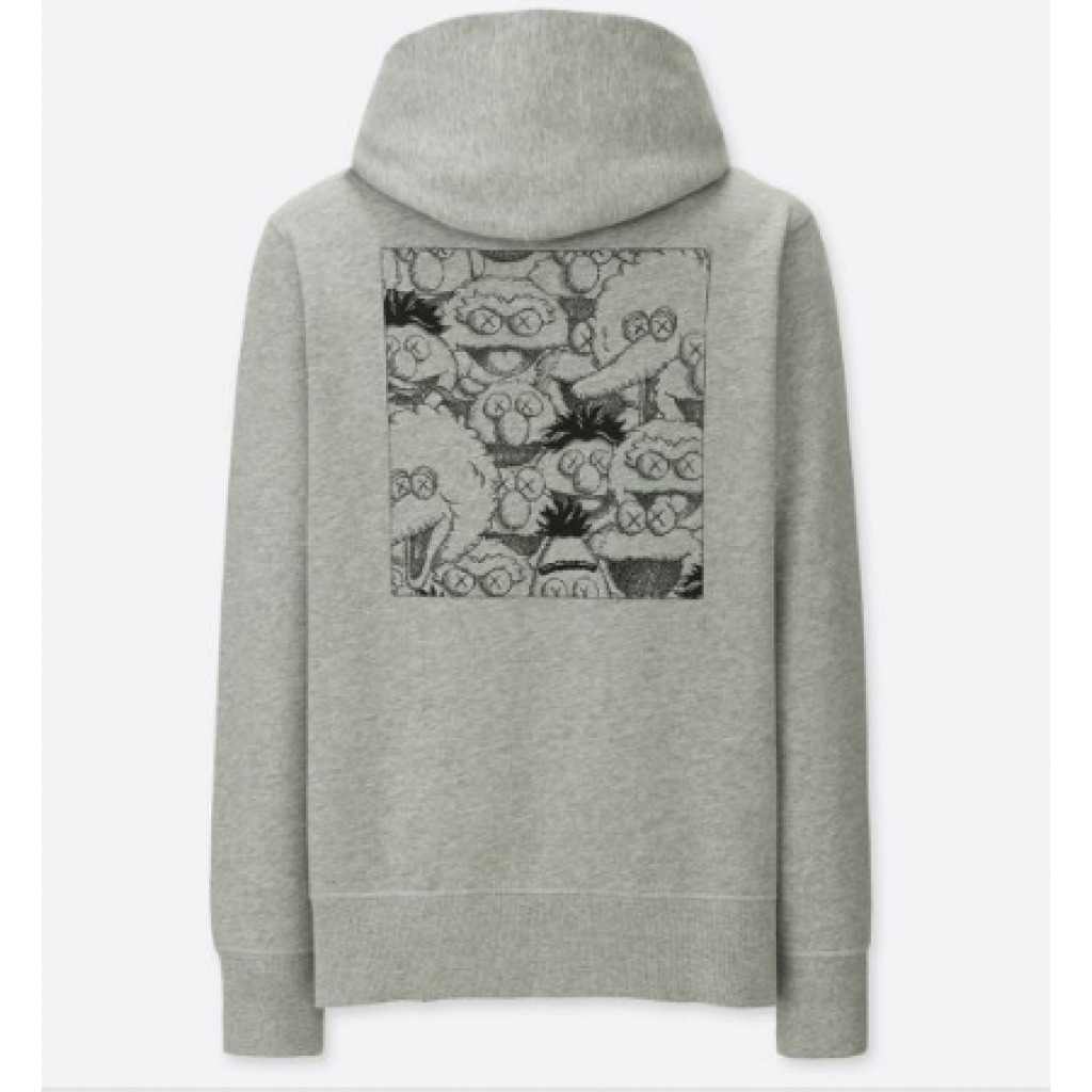 Women kaws x sesame street store hoodie
